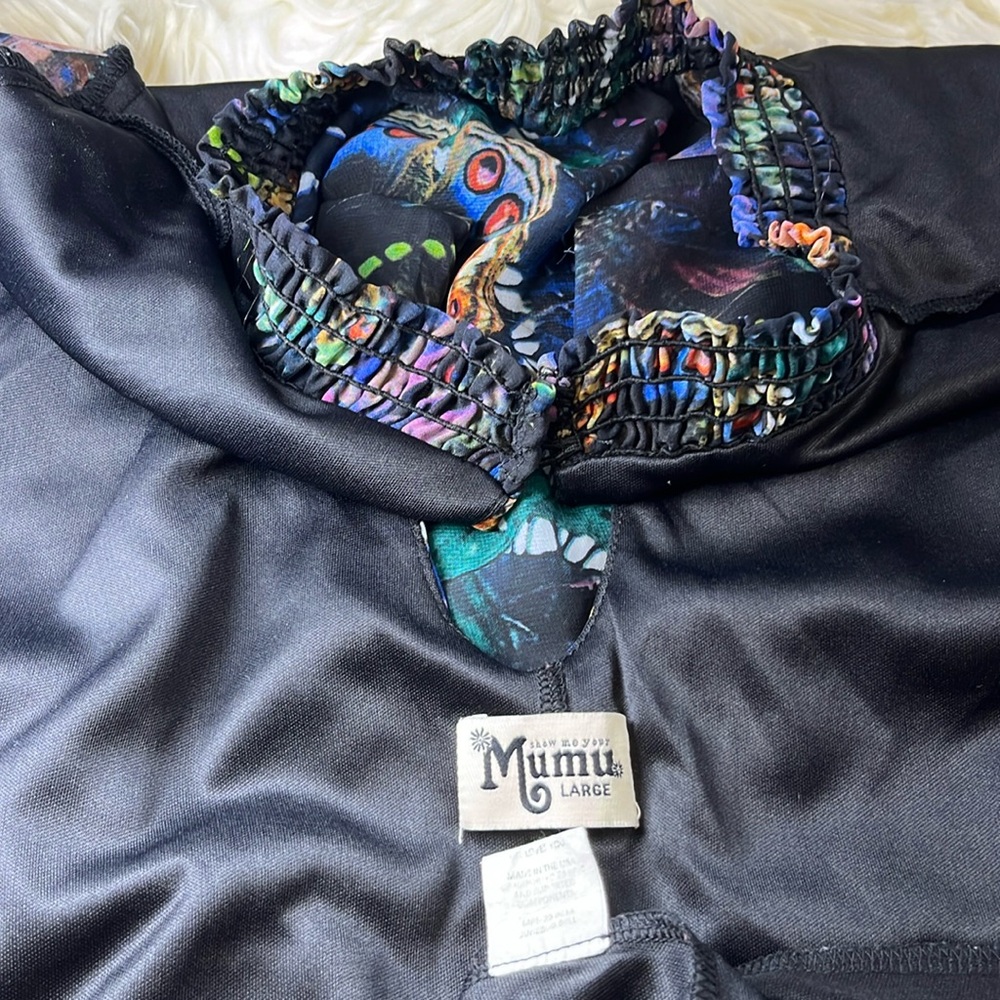 Show Me Your Mumu Junebug Bell Mini Dress ~ in Beautyfly - Picture 16 of 16